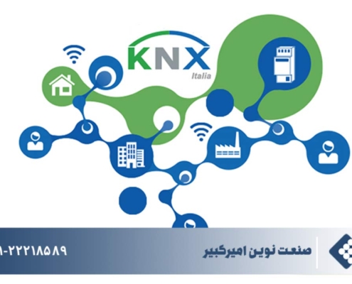 نحوه سیم‌کشی knx